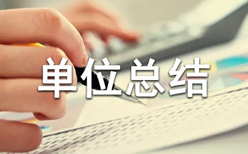 單位總結(jié)格式模板