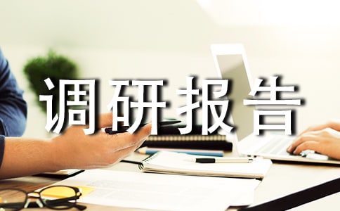調(diào)研報告格式范文標準