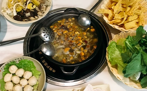 火鍋店的廣告語