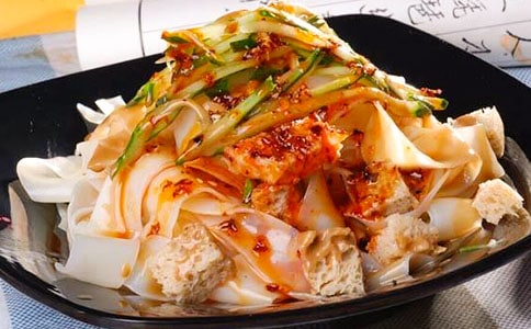 重慶涼皮的做法及調(diào)料