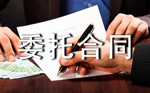 【精選】委托合同范文匯總五篇