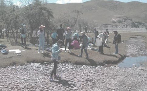 國(guó)畫山水畫寫生技巧